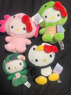 Hello kitty sea life plush set with tags