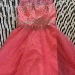 Pink Sparkly Dress 