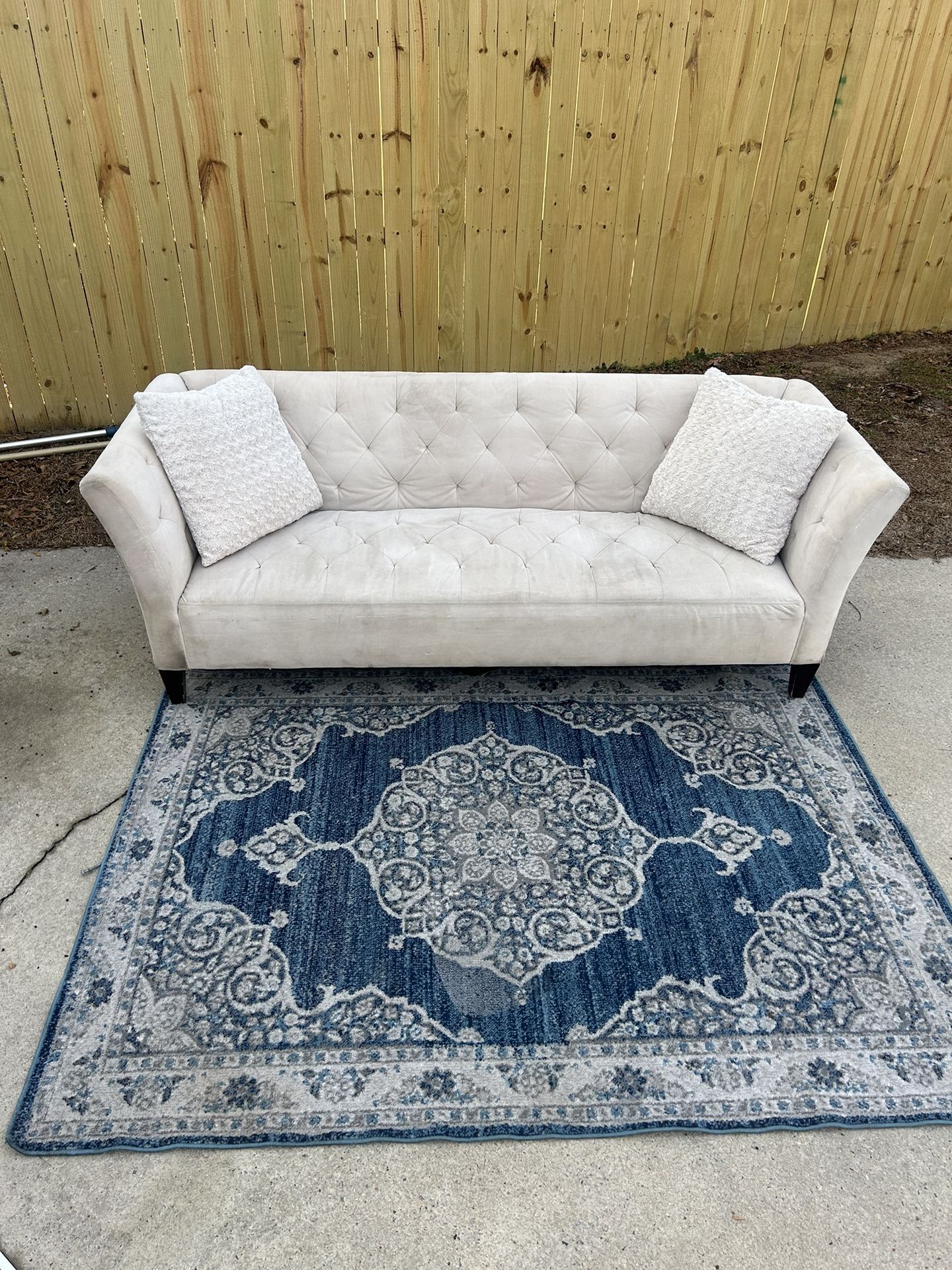 White Sofa, Free Delivery