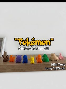 Pokemon mini’s for sale  3-D print