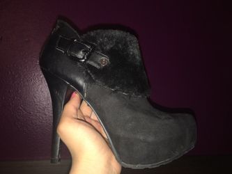 Black Guess Heels