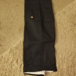 Brand New Dickies Work Pants Navy Loose Fit 38x32