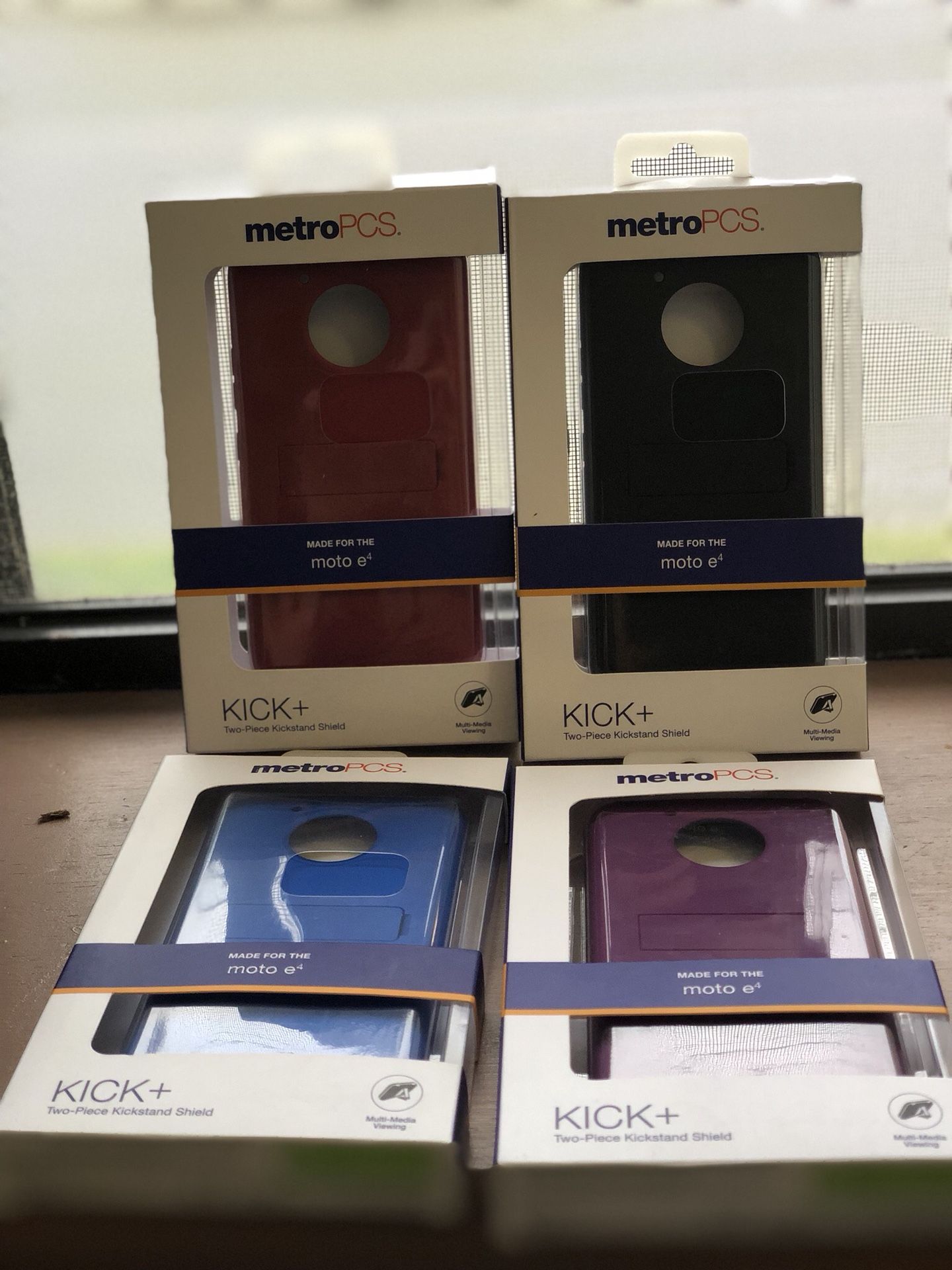 Moto e cases (4cases)