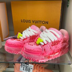 Chunky Pink Louis Vuitton Shoes