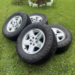18 inch gmc sierra/chevy silverado rims/rines 6 lug wheels