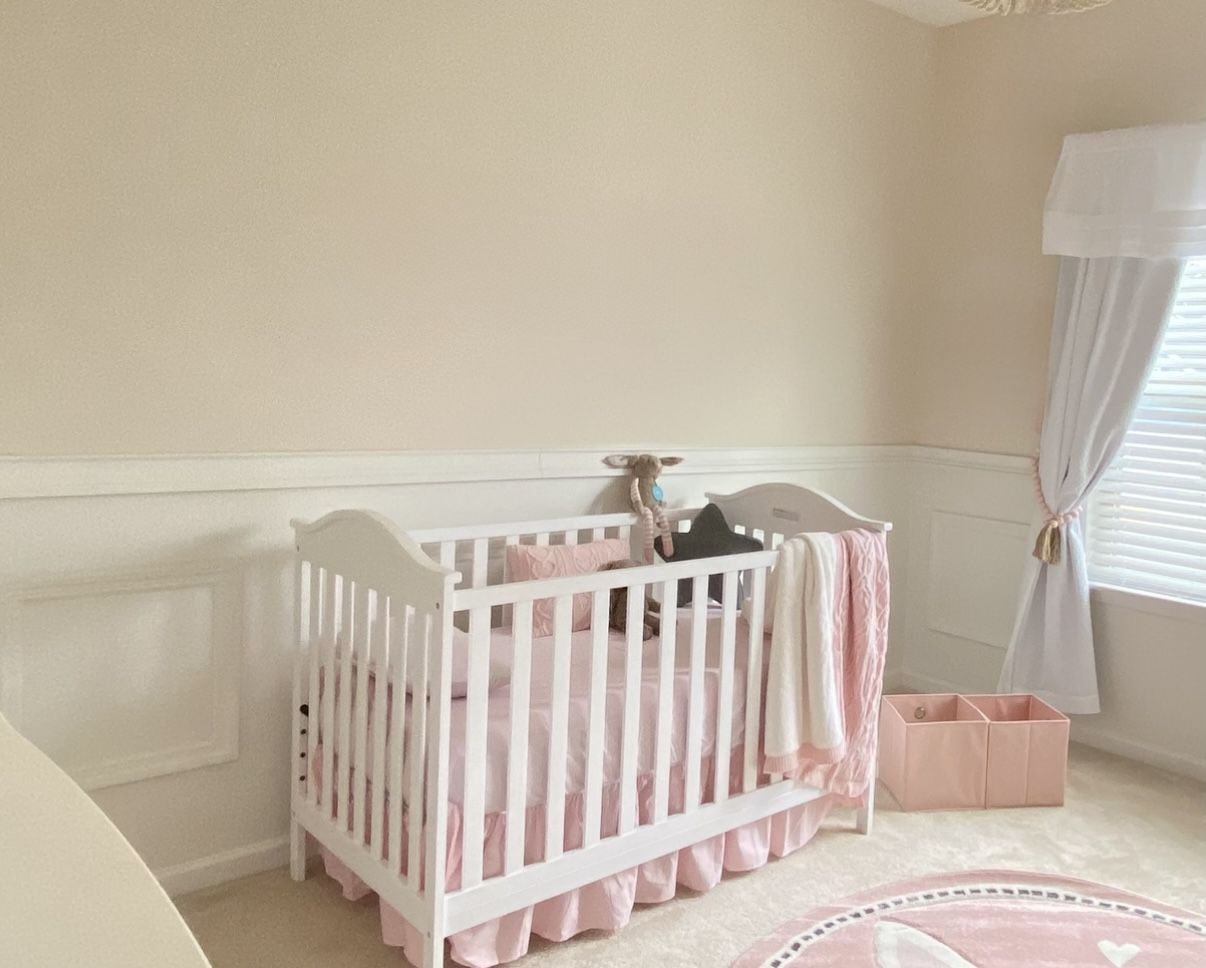 Baby Crib With Mattress