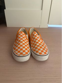 Orange vans size 11