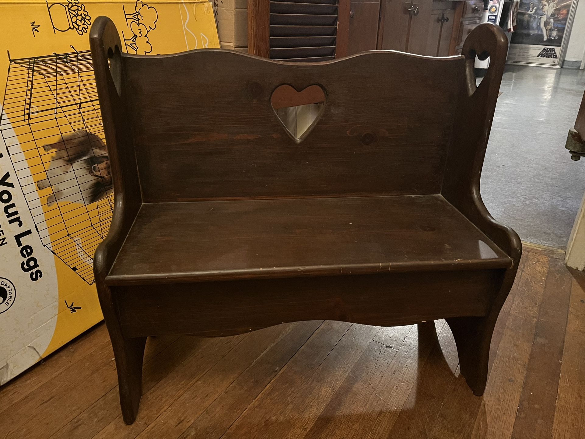 Antique Doll Bench 