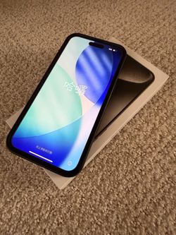 iPhone 15 pro max - 256GB UNLOCK