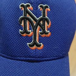 MLB New York Mets Batting Practice Blue Fitted Hat Size Small/ Medium