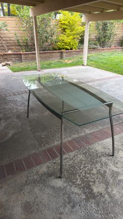 Glass table