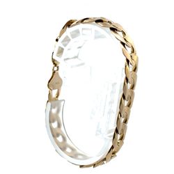 10k Yellow Gold Men’s 8” Inch Curb Chain Bracelet GP3104114