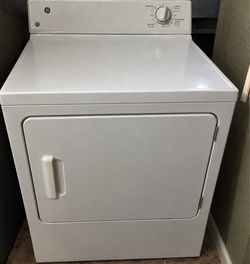 GE Electric Dryer White