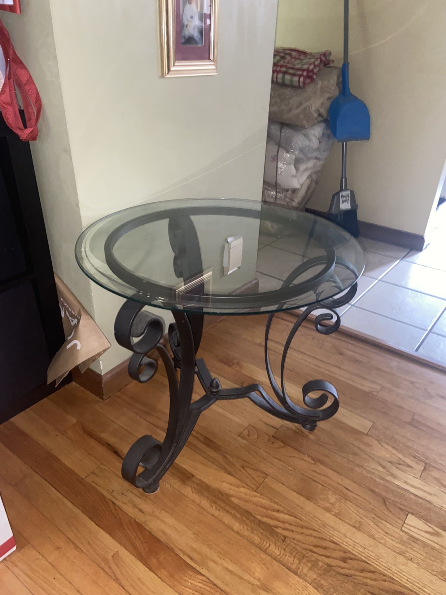 Side Glass Coffee Table