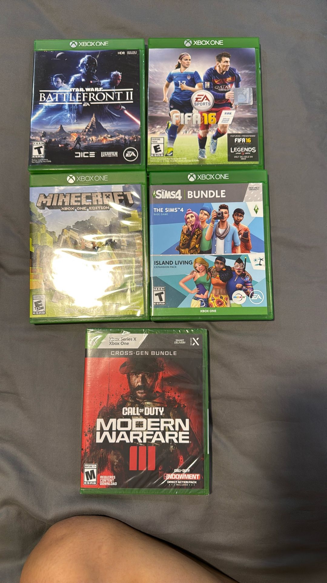5 xbox one games
