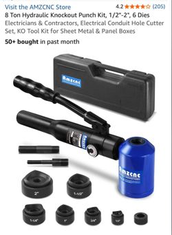 Hydraulic punch set
