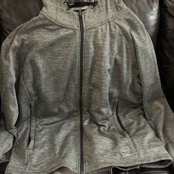 Loki Gear All in One Tech Hoodie / Grey-Black Trim