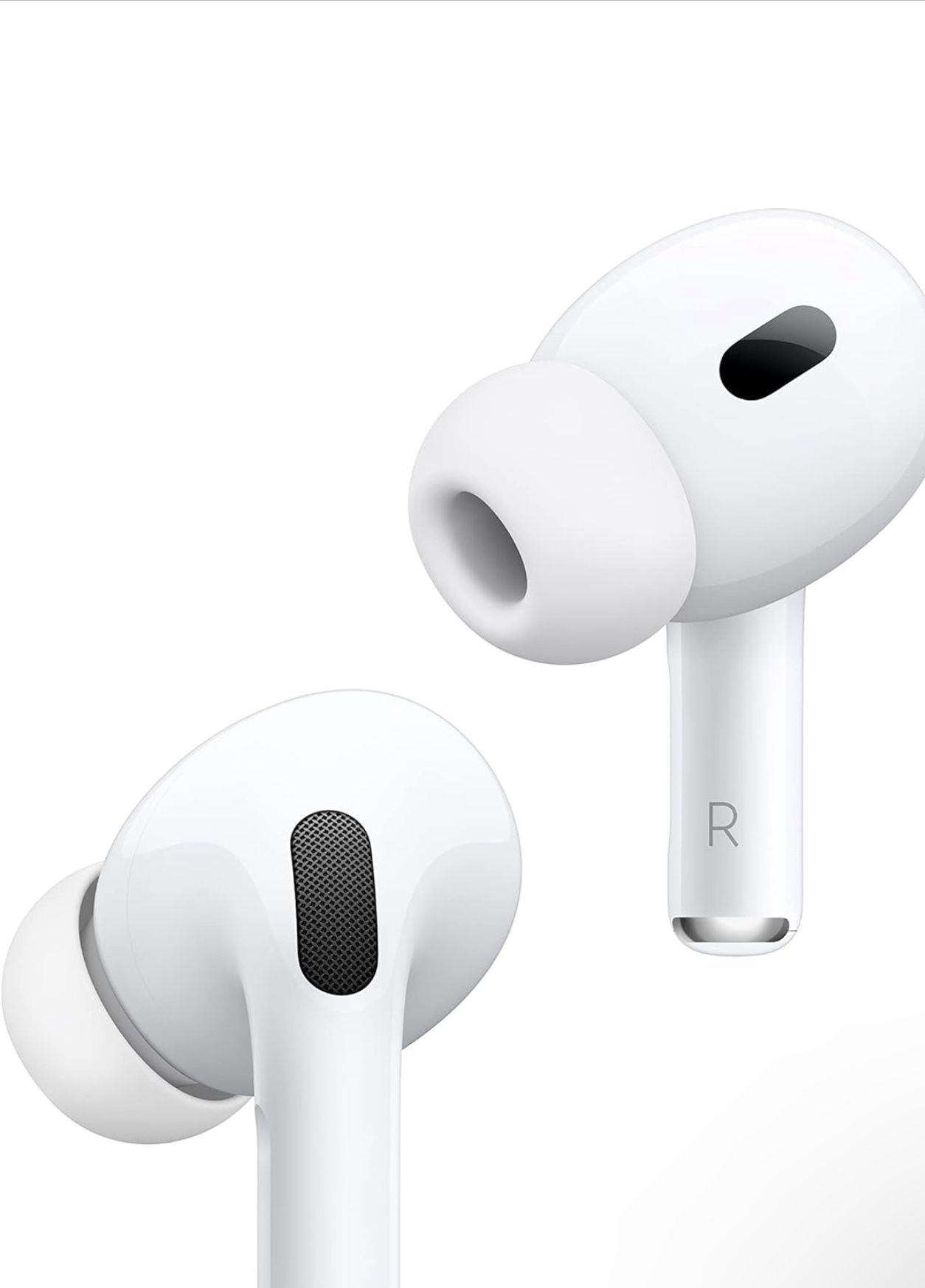 Apple AirPods Pro (2nd Generation) Wireless Ear Buds with USB-C Charging, Up to 2X More Active Noise Cancelling Bluetooth Headphones, Transparency Mod