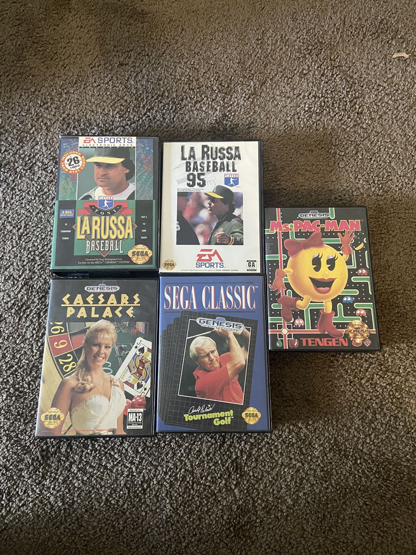 Sega Genesis Game Lot