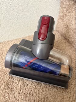 Anti-Tangle Mini Motorized Brush Head Replacement for Dyson V7 V8 Cyclone V10 V11 V15,Hair & Pet Hair Removal Vacuum Attachment Small Mini Head for Ca