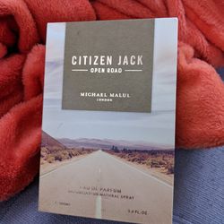 Michael Malul - "Citizen Jack Open Road" 100ml mens cologne parfum. Brand new, sealed ($80 cash)