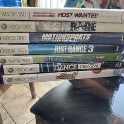 Xbox 360 Games Plus Kinetic 