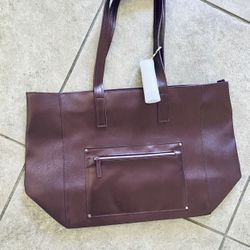 Large Purple Tote, Purse, Book bag, Or Diaper Bag 