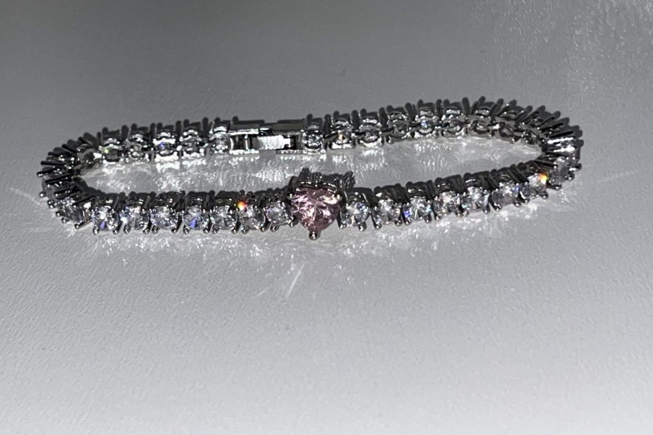 Crystal Heart Bracelet