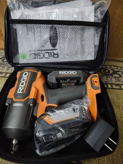 18V Brushless Cordless 1/2 in. High-Torque Impact Wrench Kit with 4.0 Ah Battery and Charger