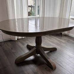Pottery Barn Wood Dining Table