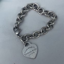 Authentic Tiffany & Co Bracelet Size 7.5 In