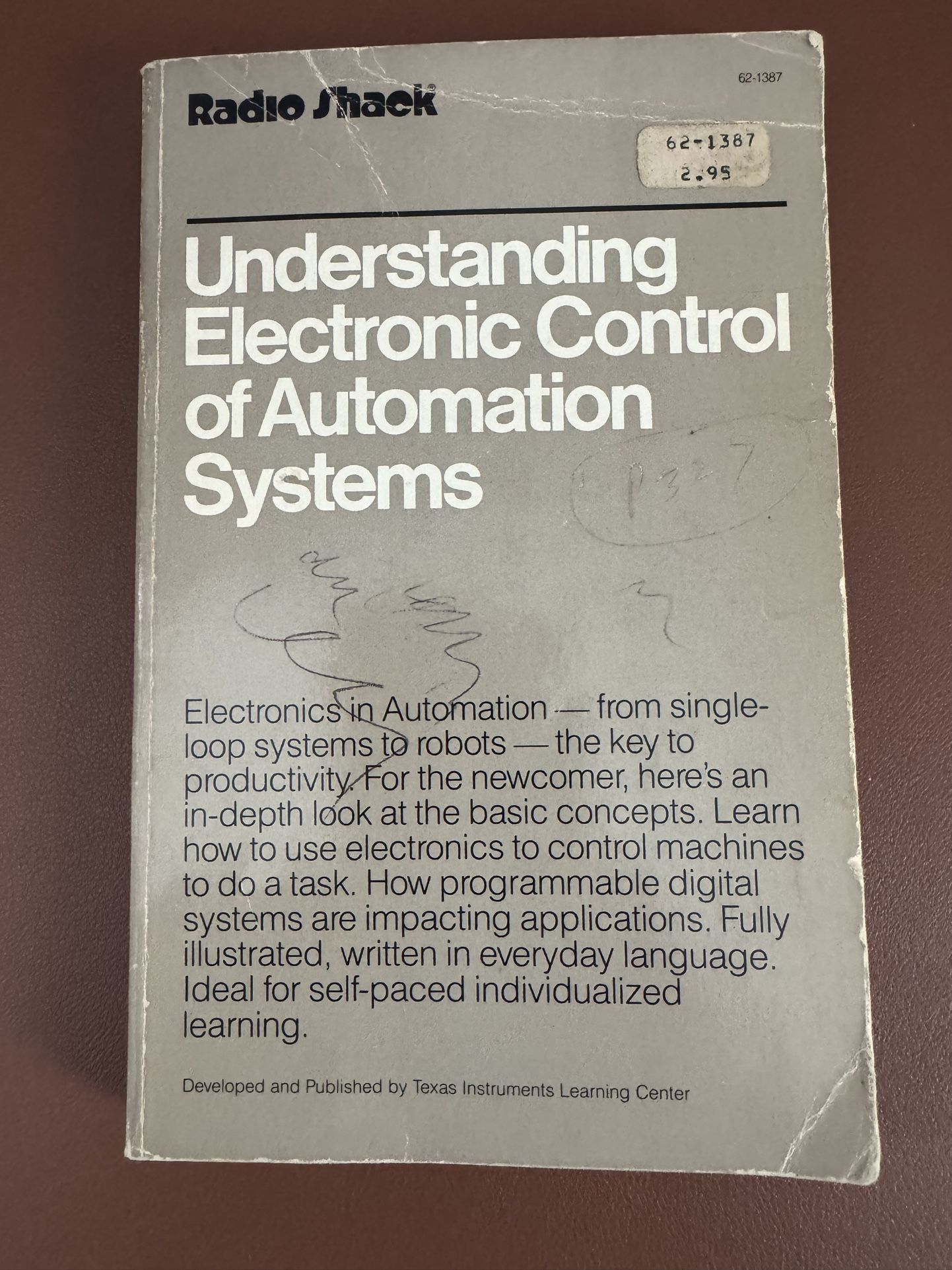 vintage paperback: Understanding Electronic Control of Automation Systems Radio Shack 1983
