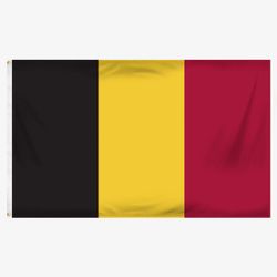 Belgium World Cup Flag 3x5