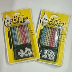 12 Piece Magic Relighting Candles