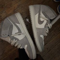 Jordan 1s Grey And White