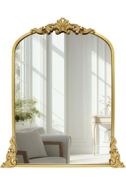 Gold mirror