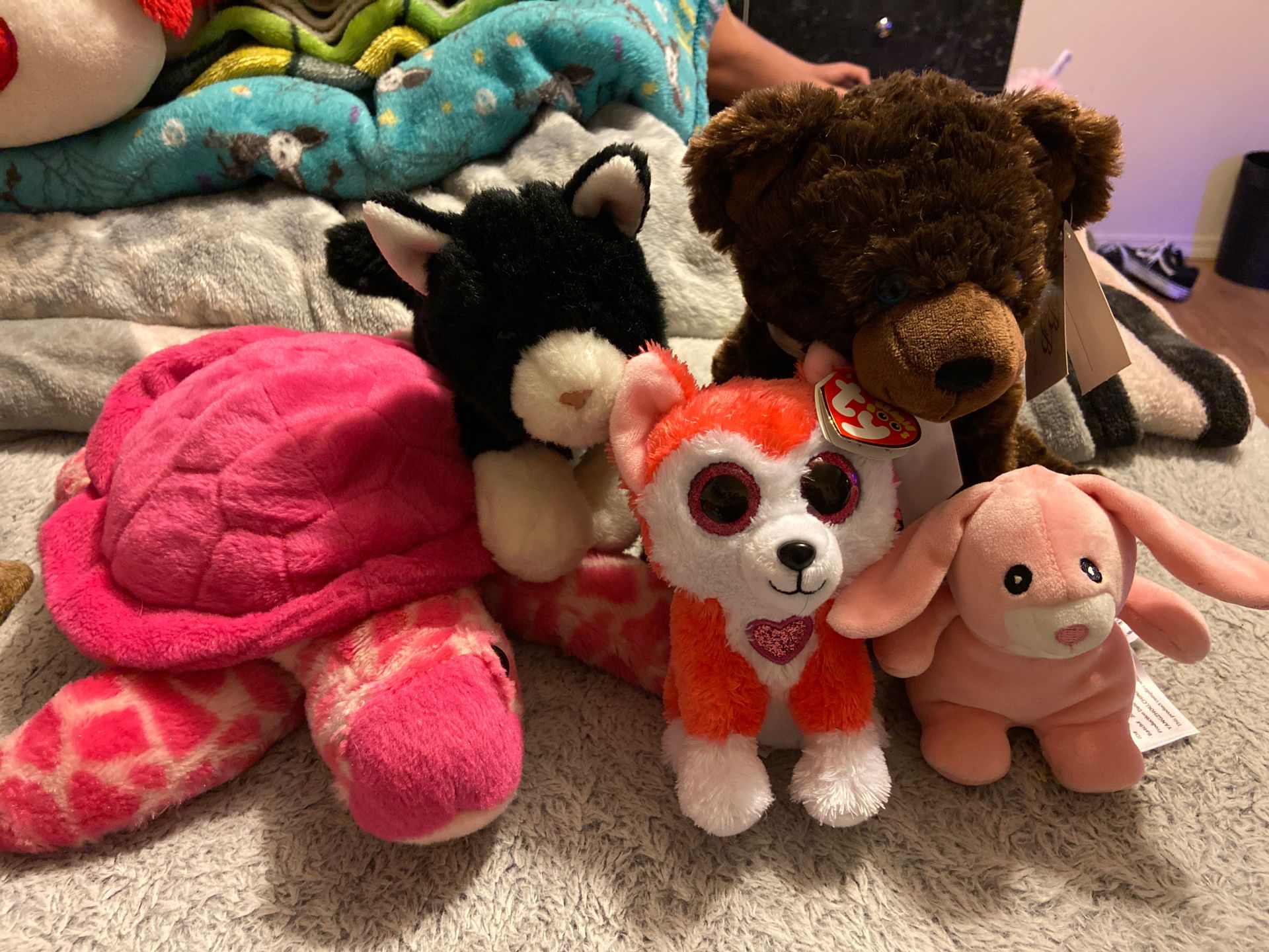 Random stuffed animals!