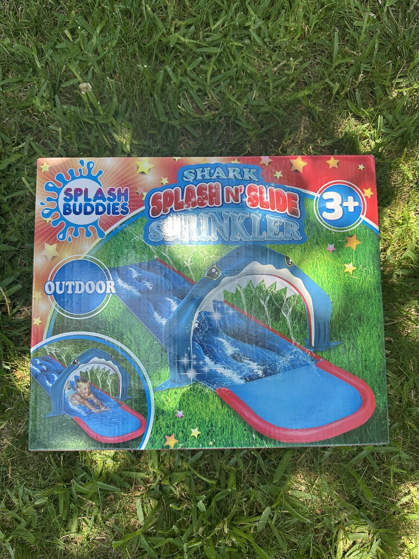 Splash Buddies Shark Slip N Slide