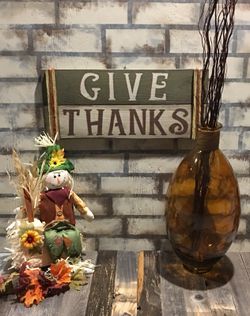 Handcrafted rustic wood signs