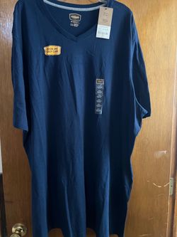 NEW w/Tags Foundry Men’s Shirts 4XLT (Blue/ Black)