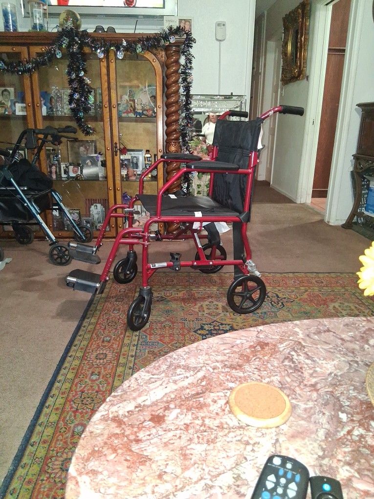MEDLINE TRANSPORT WHEELCHAIR