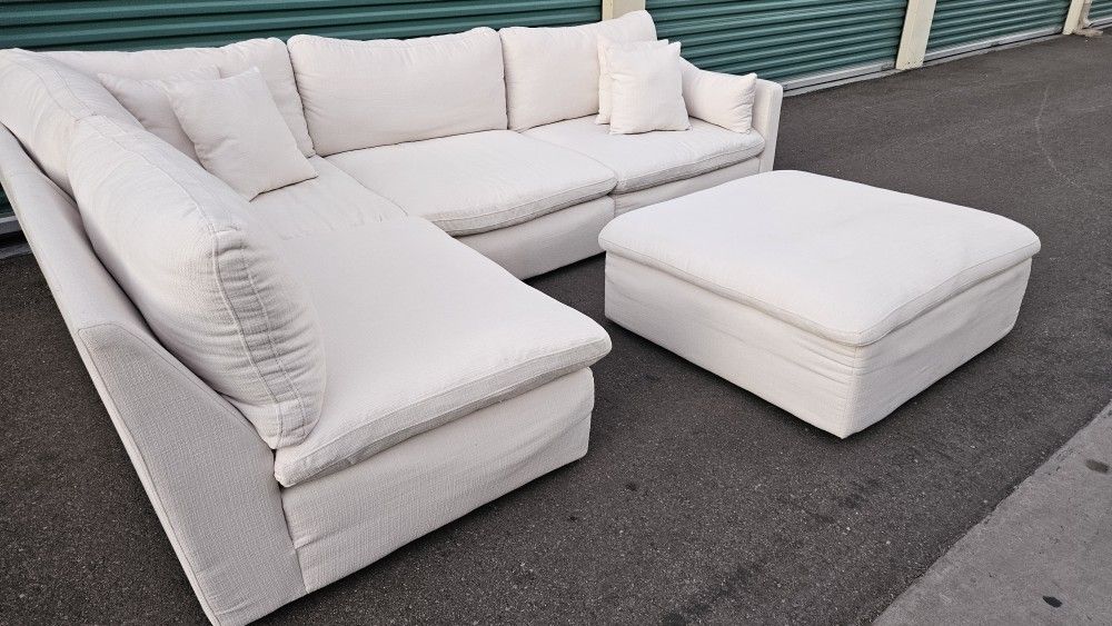 FREE DELIVERY!!! Coaster "Hobson" 5pc Modular Couch + Ottoman ($2.6K Retail...60% OFF!!!)