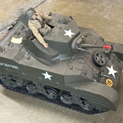 21st Century Toys 1/6 Scale WWII U.S. M5 Stuart RC Tank