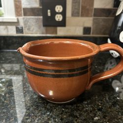 Small Artisan Stoneware Mixing Bowl
