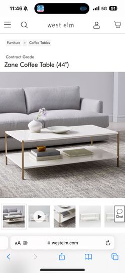 West Elm Zane Coffee Table for Sale in Pasadena CA OfferUp