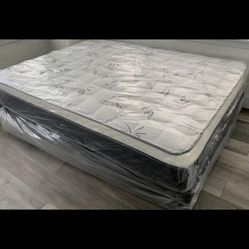 Full Size Euro Pillow Top Mattress
