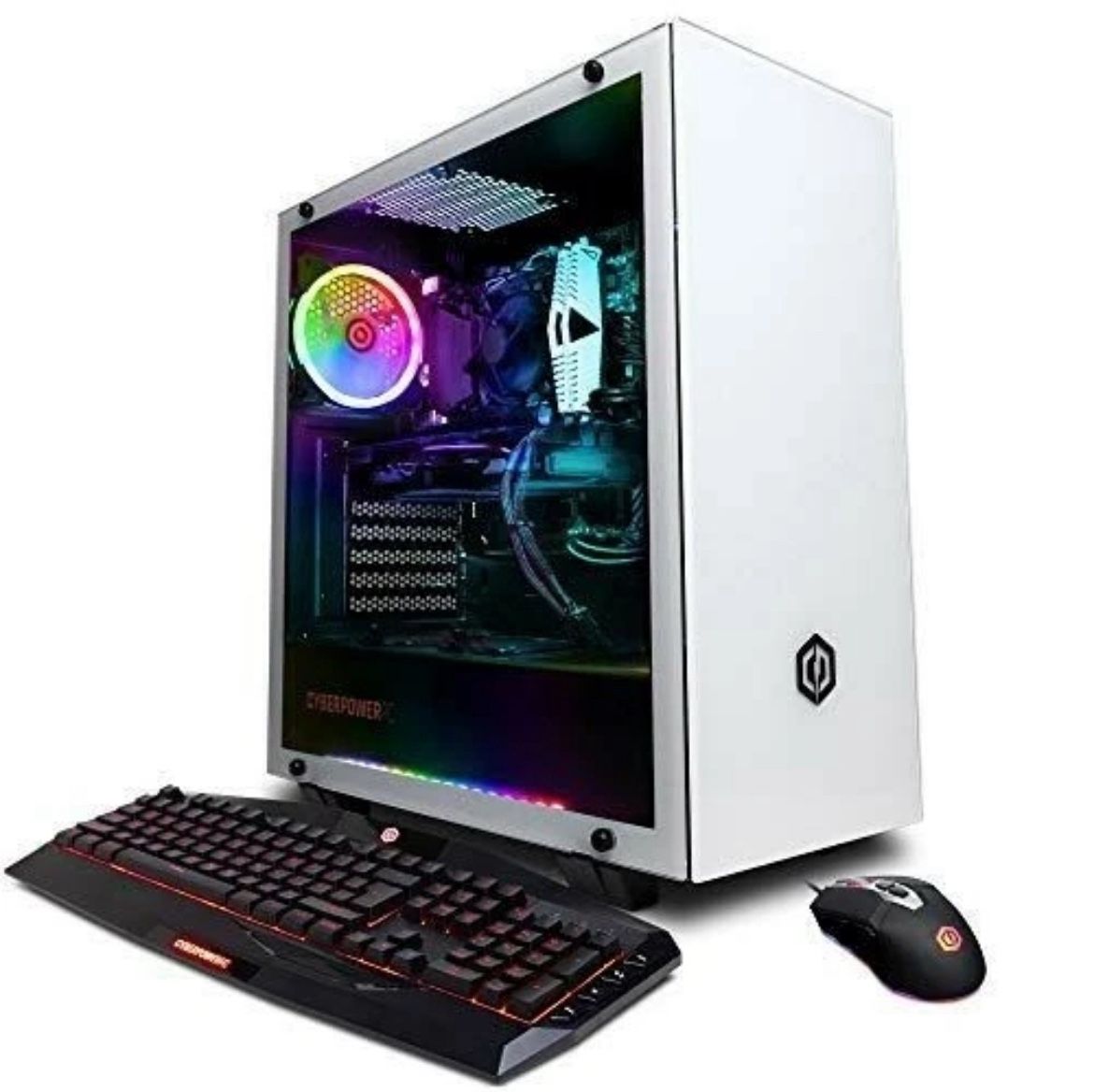  CyberPowerPC Xtreme Intel Core i3 Gen9 32GB RAM SSD+2TB HDD Gaming Desktop