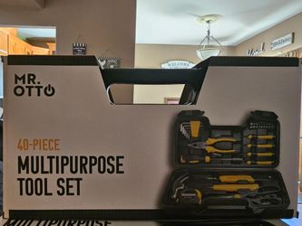 Mr. Otto 40-Piece Multipurpose Tool Set with case