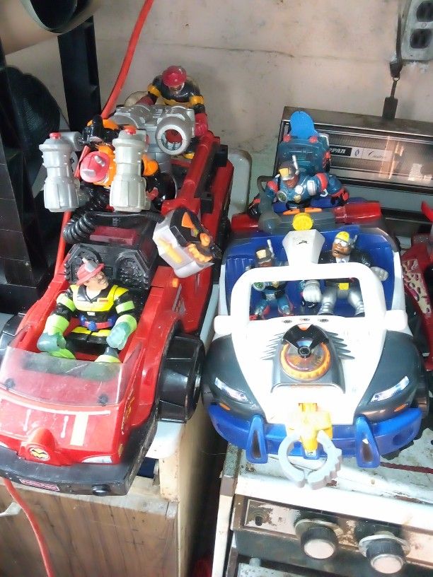 Rescue Heros Fire And Police