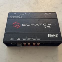 Rane Scratch Live